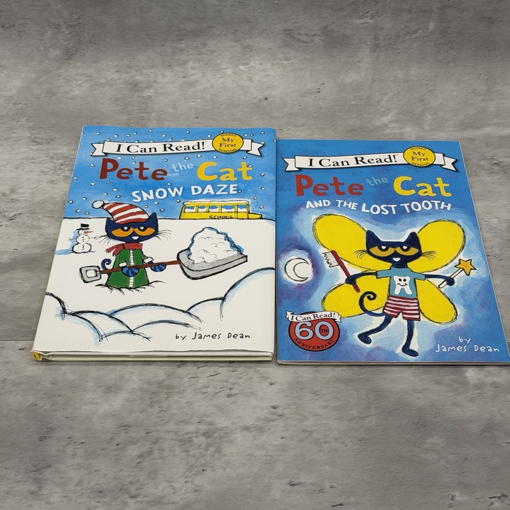 Lot of 8 Pete the Cat Picture Books by Kimberly & James Dean PB & HC Mix - Picture 4 of 6